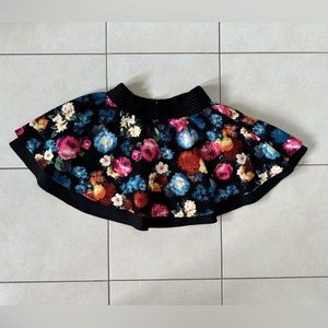 Floral Print Skirt | Size S